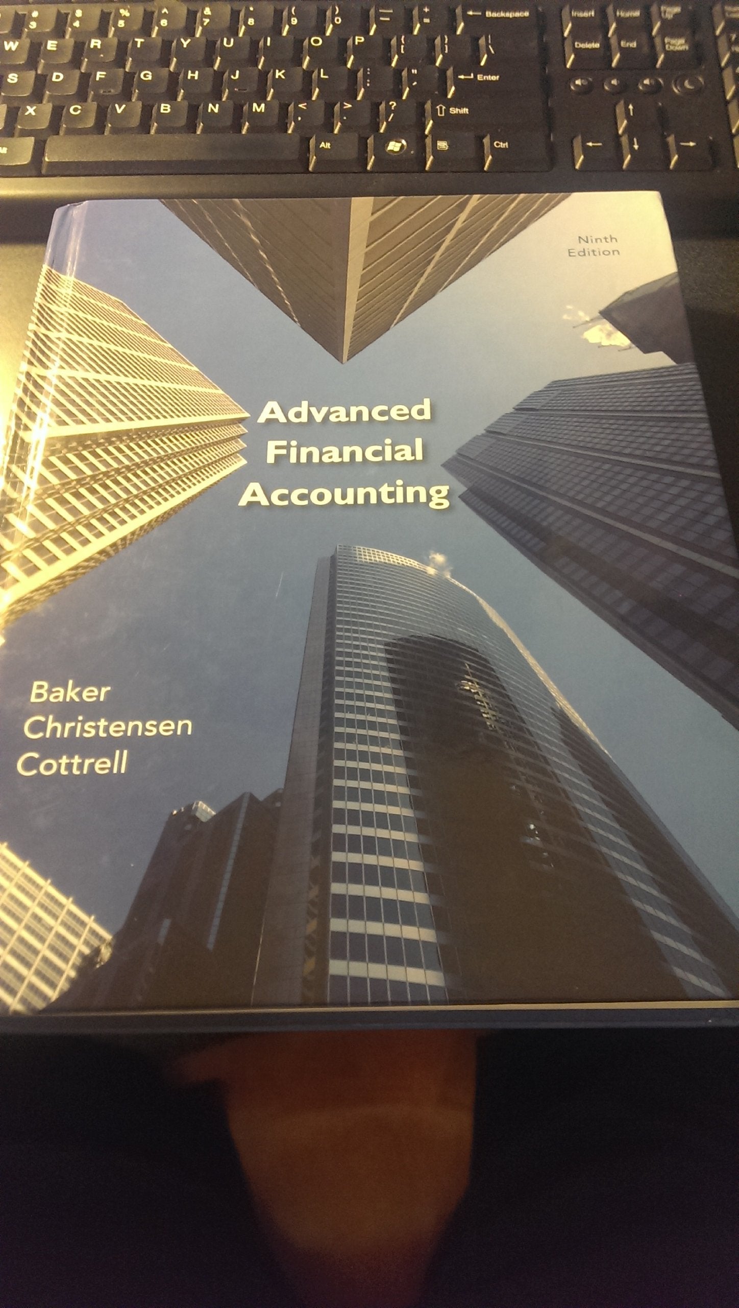 Advanced Financial Accounting,New