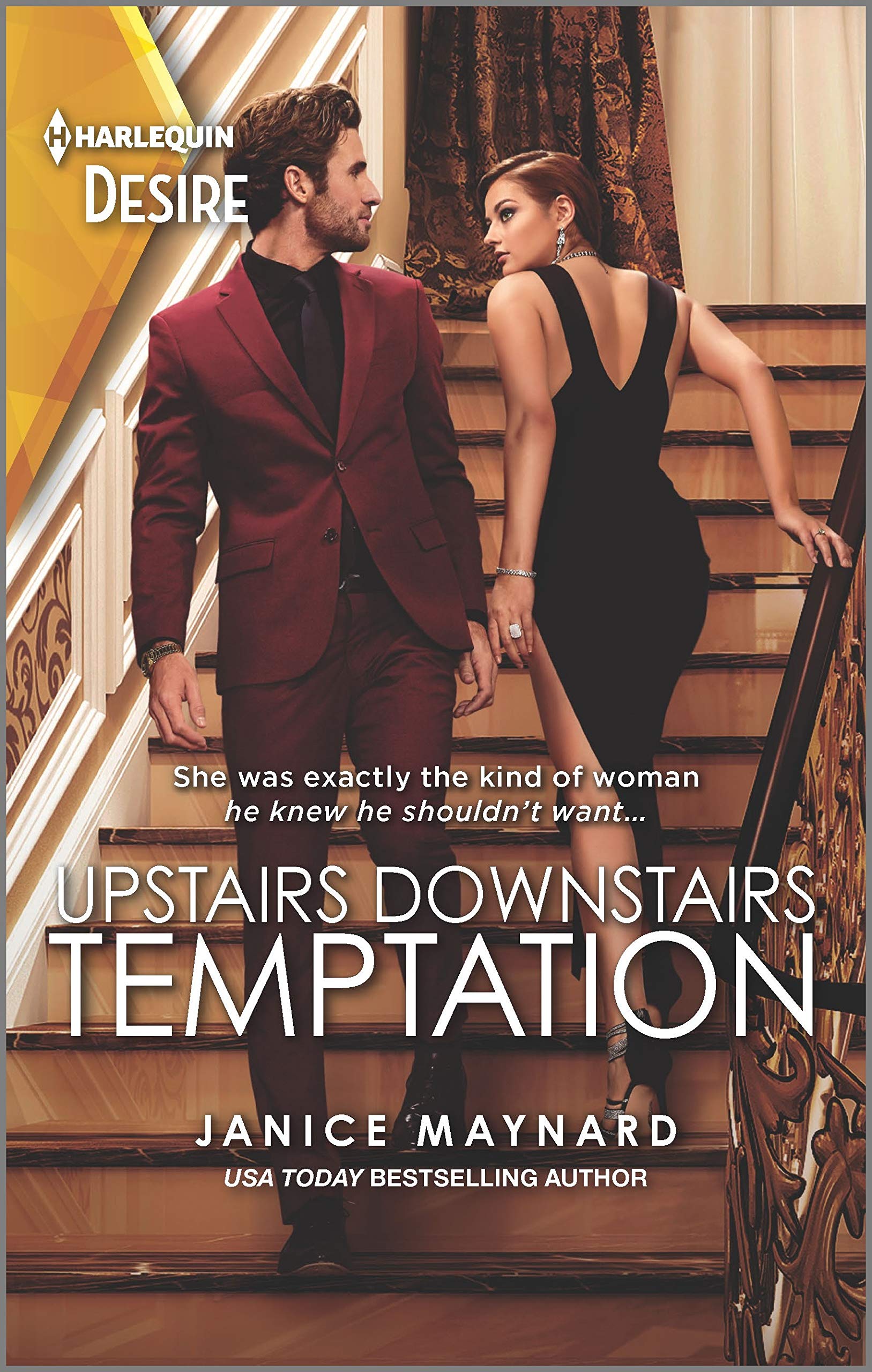 Upstairs Downstairs Temptation (The Men of Stone River, 2),Used
