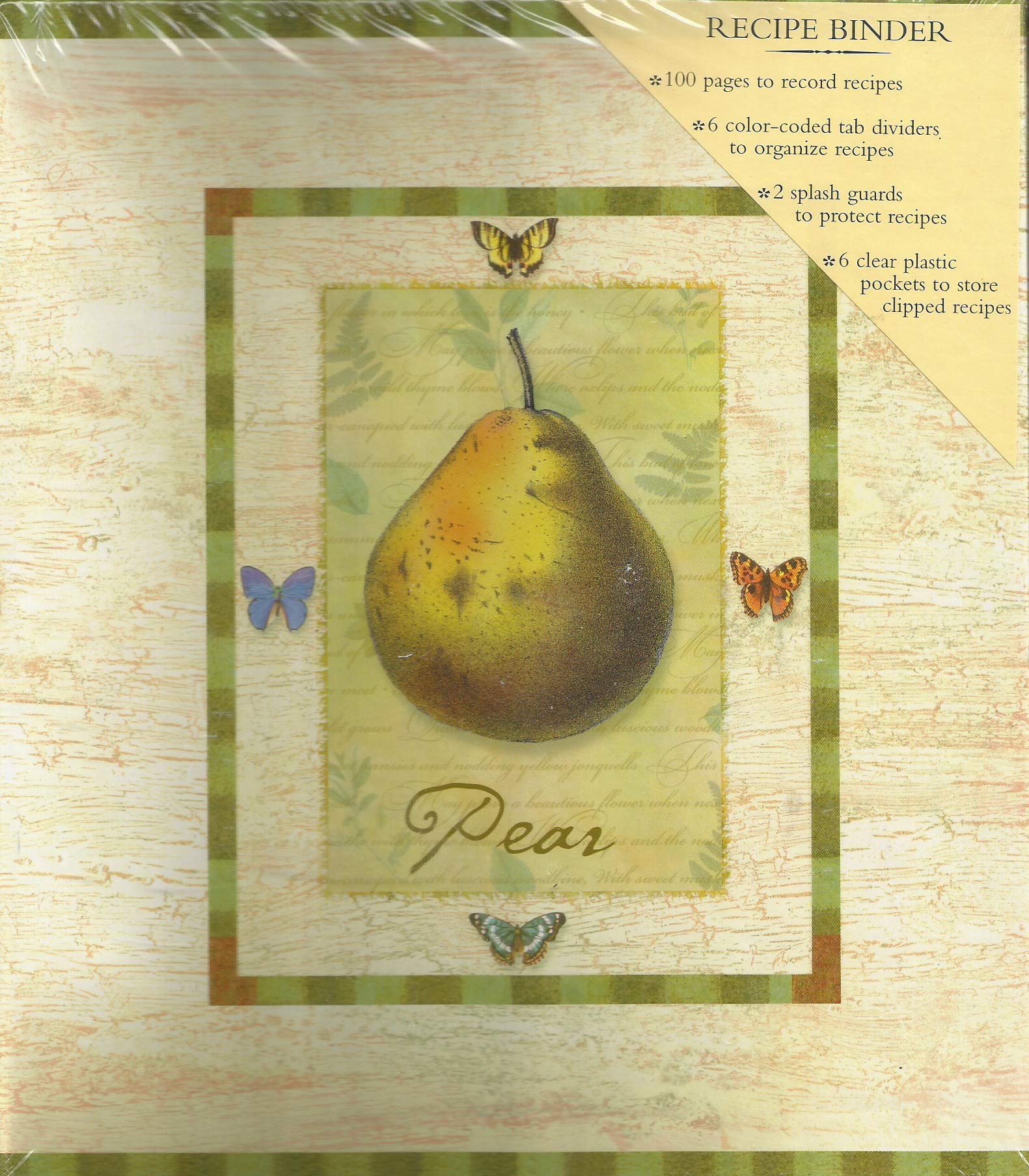 Pear: Recipe Binder,Used