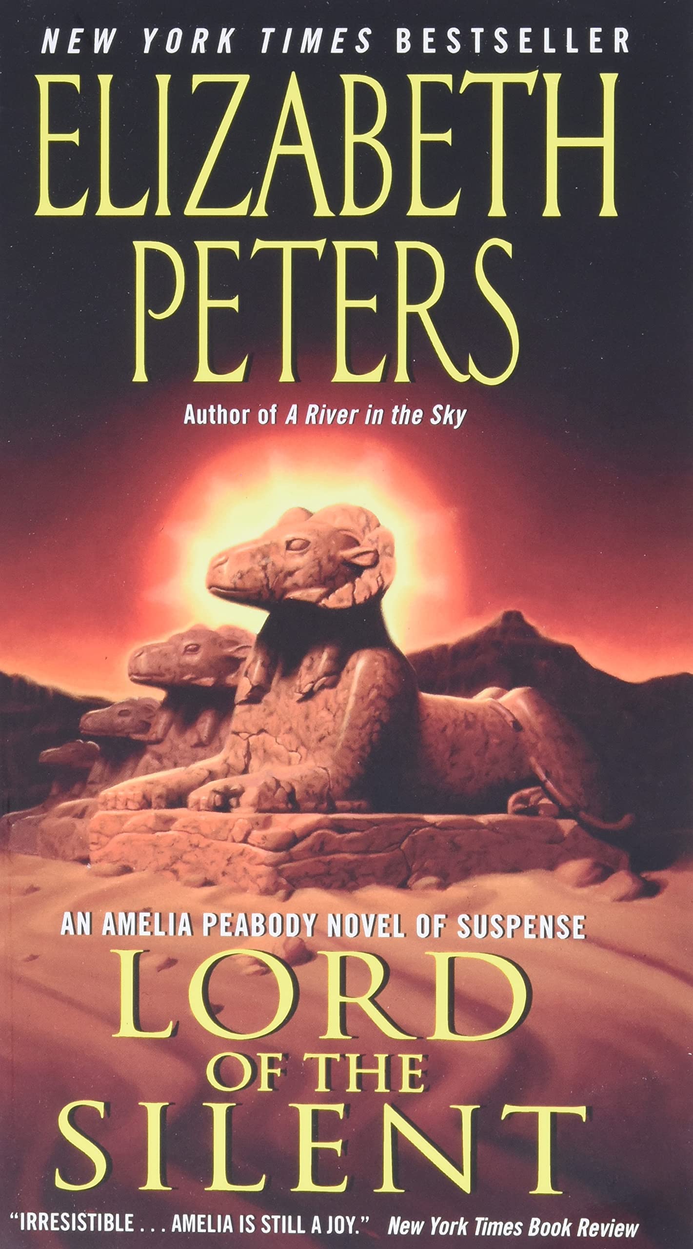 Lord Of The Silent: An Amelia Peabody Novel Of Suspense (Amelia Peabody Series, 13)-used