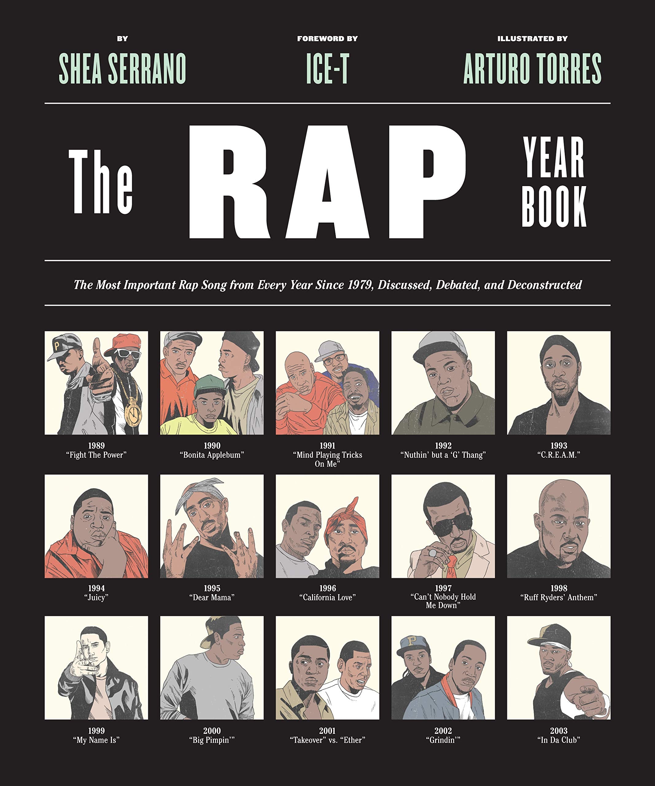 The Rap Year Book: The Most Important Rap Song From Every Year Since 1979, Discussed, Debated, and Deconstructed,New