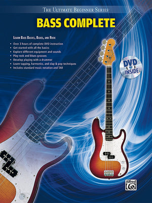 Ultimate Beginner  Bass Complete: Book & DVD (Sleeve) (The Ultimate Beginner Series),Used