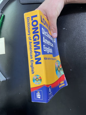 Longman Dictionary of American English with Thesaurus and CDROM, Third Edition,Used
