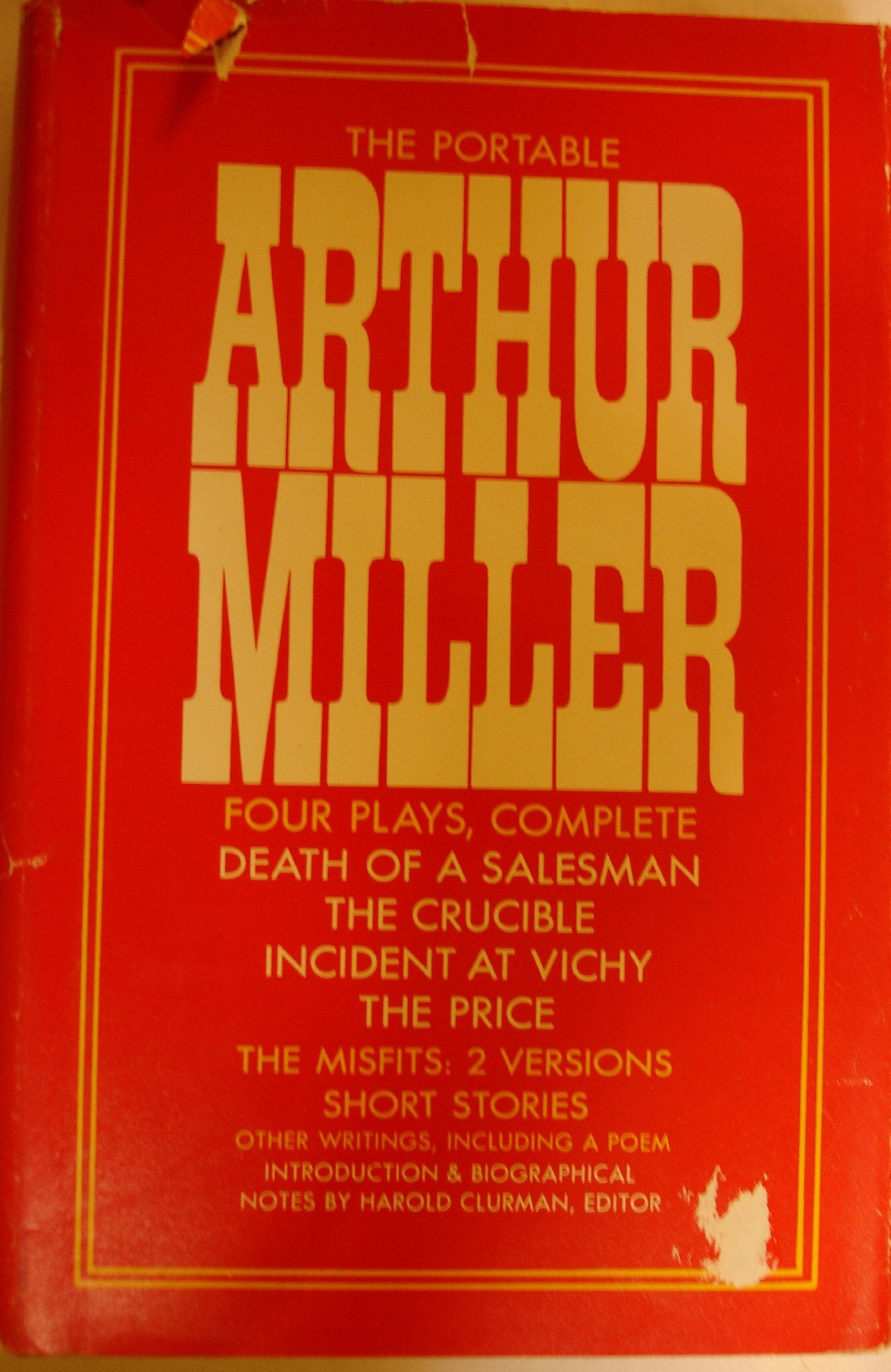 The Portable Arthur Miller,Used