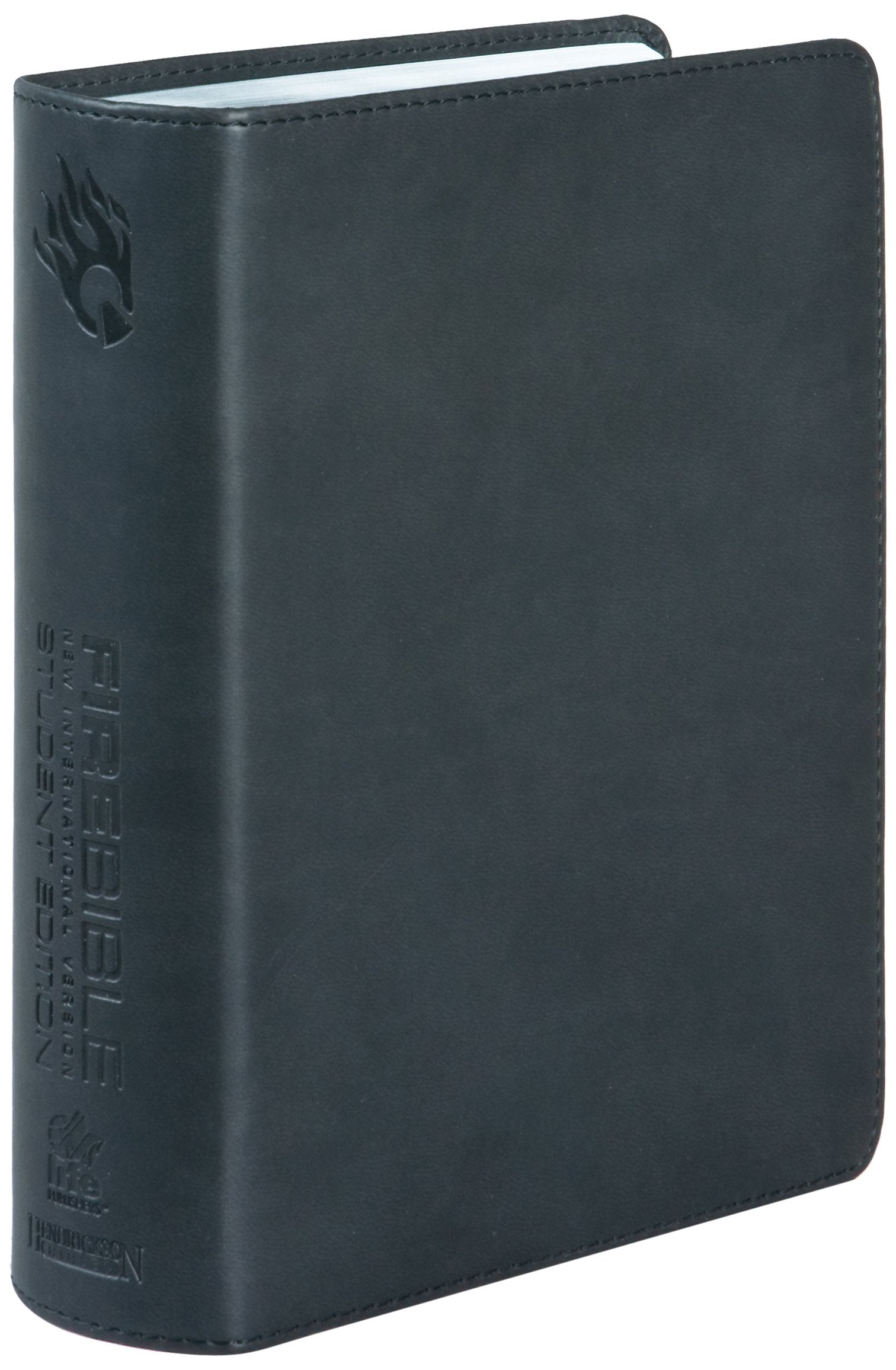 Fire Bible: New International Version, Black, Imitation Leather