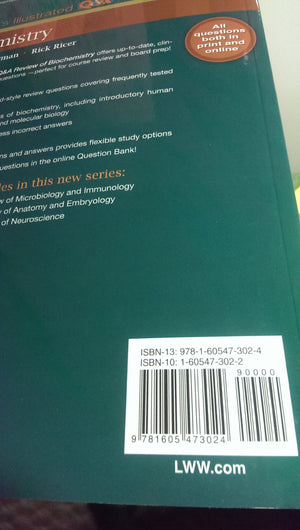 Lippincott's Illustrated Q&A Review of Biochemistry,Used