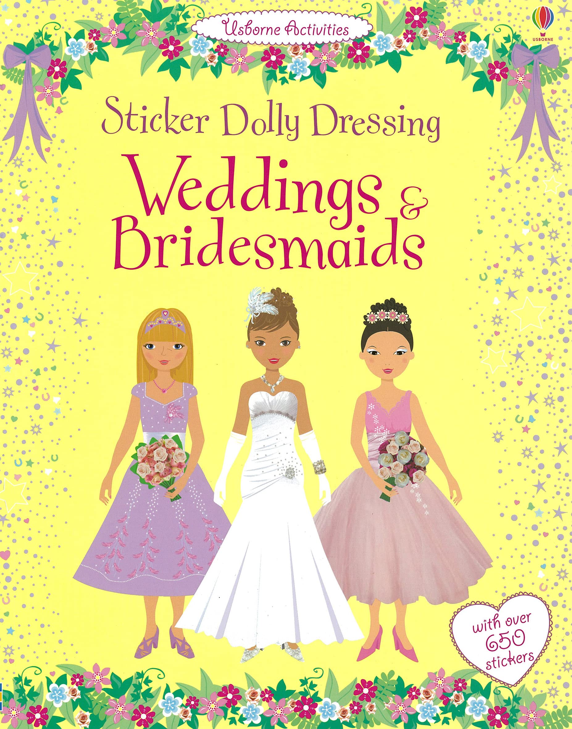 Sticker Dolly Dressing Weddings and Bridesmaids,Used