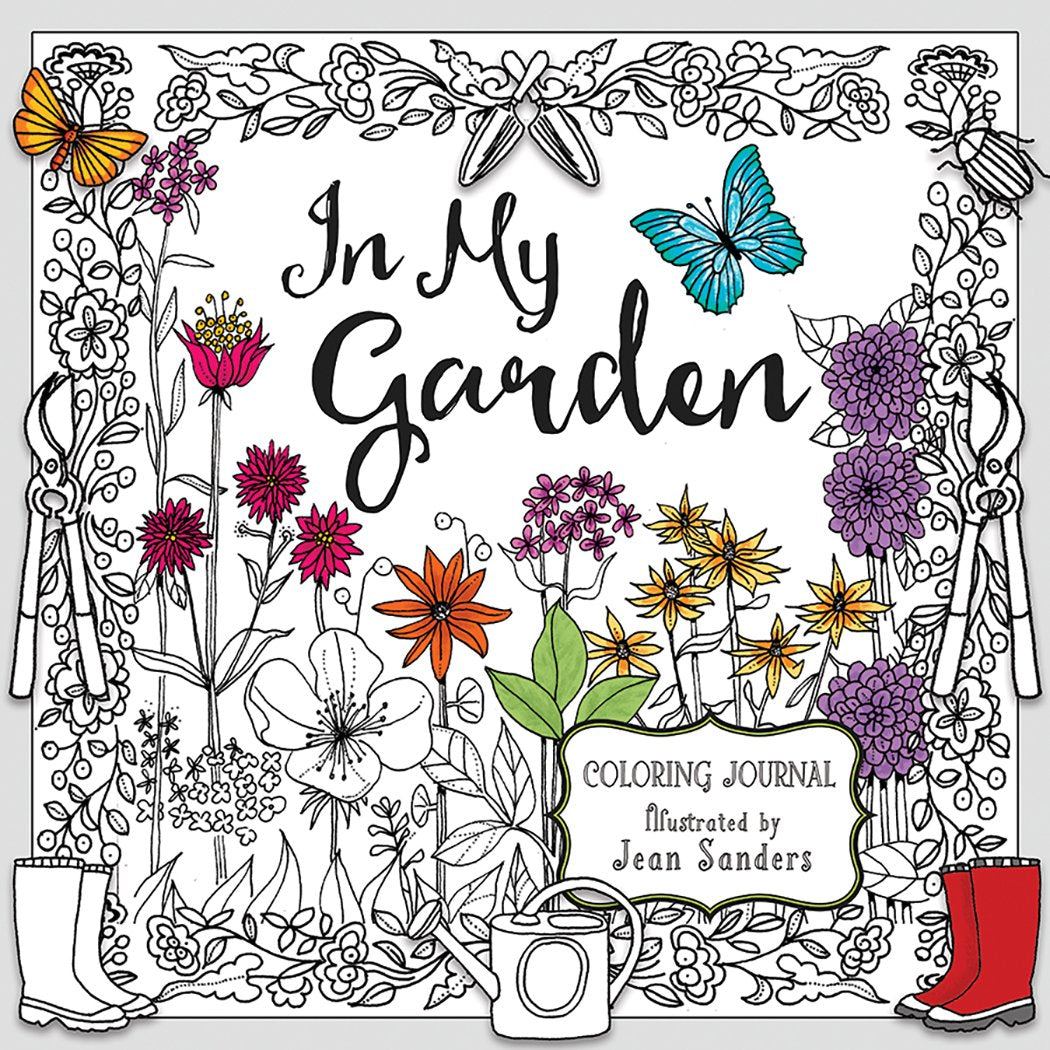 In My Garden: A Coloring Journal (Coloring Journals)