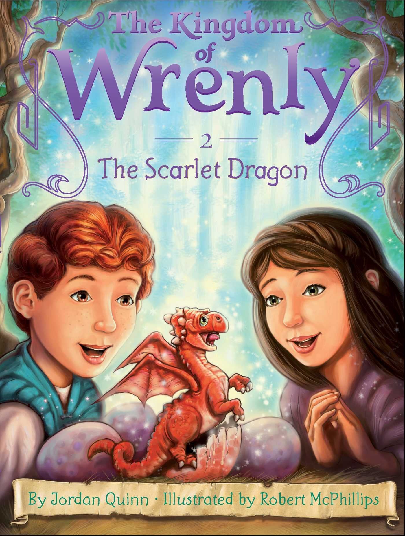 The Scarlet Dragon (2) (The Kingdom of Wrenly),Used