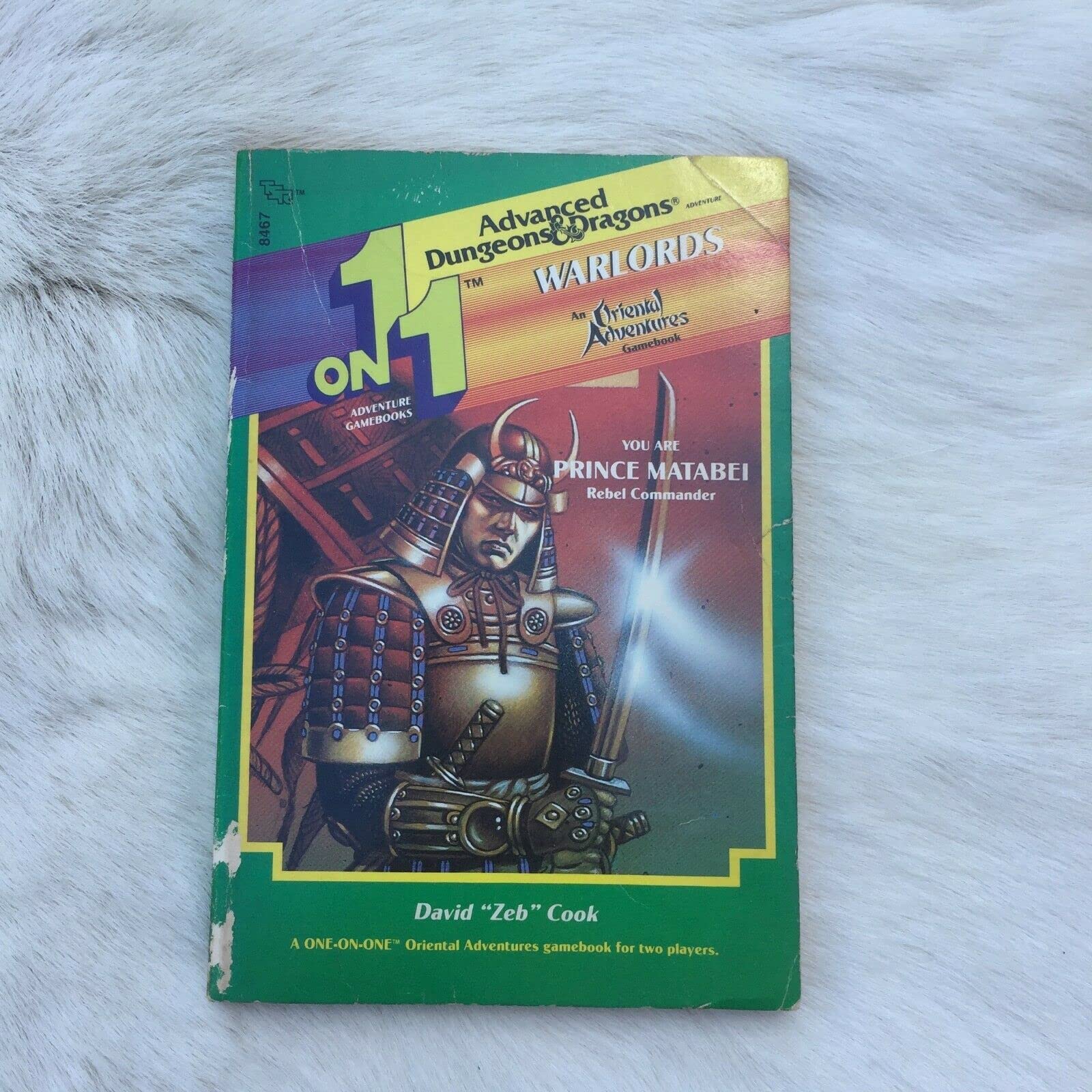 Warlords: An Oriental Adventures Gamebook (Advanced Dungeons & Dragons),Used