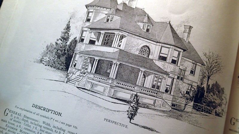 TurnoftheCentury Houses, Cottages and Villas: Floor Plans and Line Illustrations for 118 Homes from Shoppell's Catalogs,Used