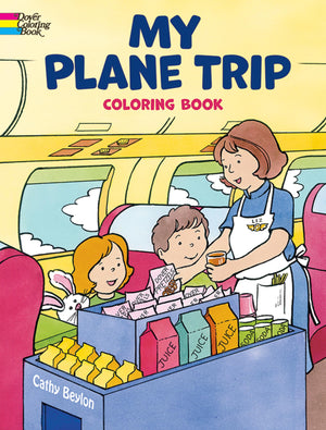 My Plane Trip Coloring Book (Dover Kids Coloring Books),Used