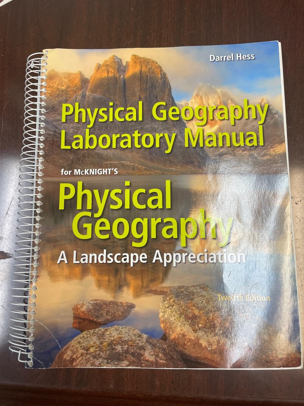 Physical Geography Laboratory Manual,New