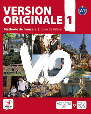 Version Originale 1 Livre de llve+ CD + DVD: Version Originale 1 Livre de llve+ CD + DVD (Spanish and French Edition),Used