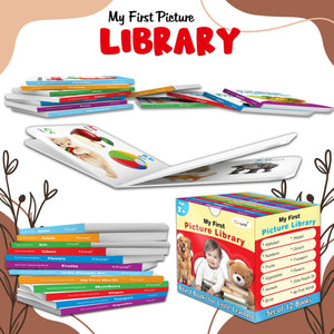 Board Book Set For Children (Red Edition) : Essential Board Book Of All In One Box, Early Childhood Learning Books, Set Of 12 Board Books
