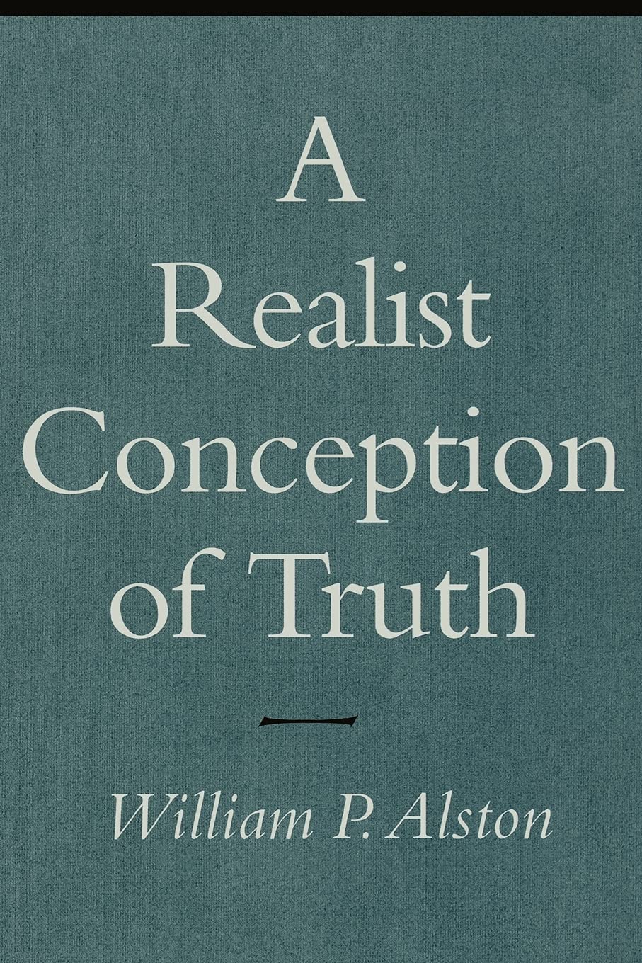 A Realist Conception Of Truth