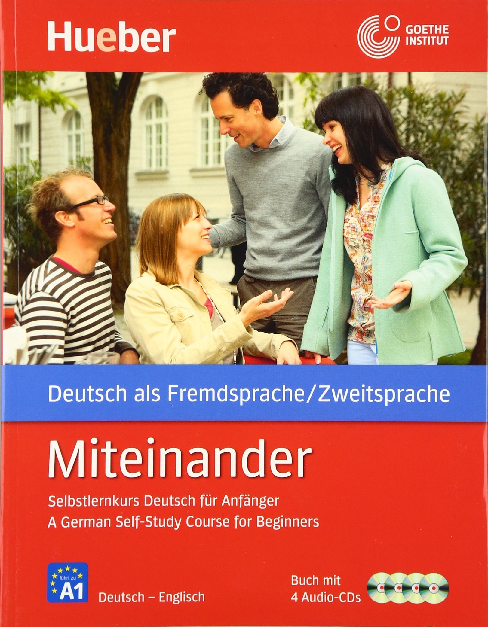 Miteinander: German SelfStudy Course for Beginners  Book & 4 Cds (German Edition),Used