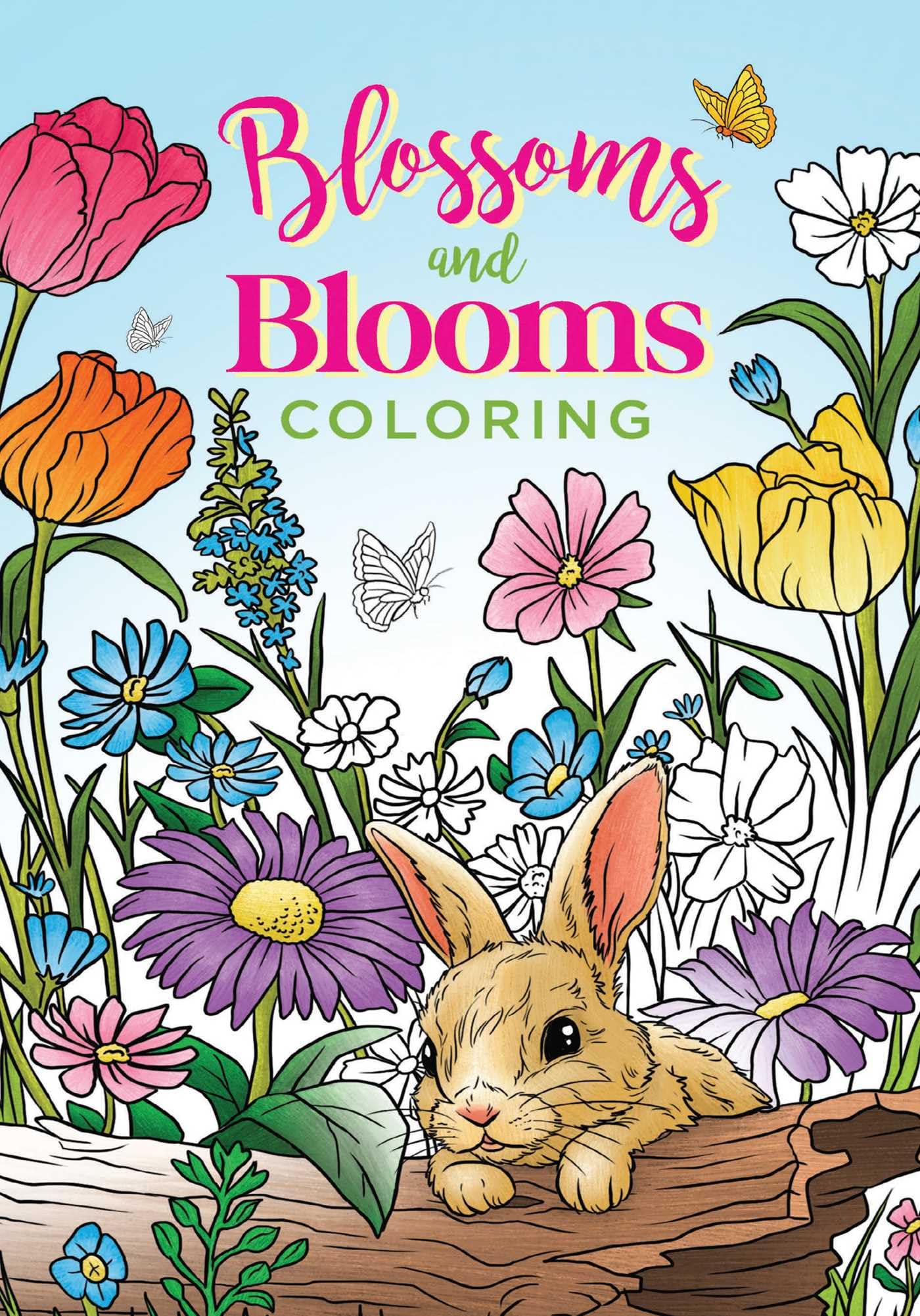Blossoms And Blooms Coloring