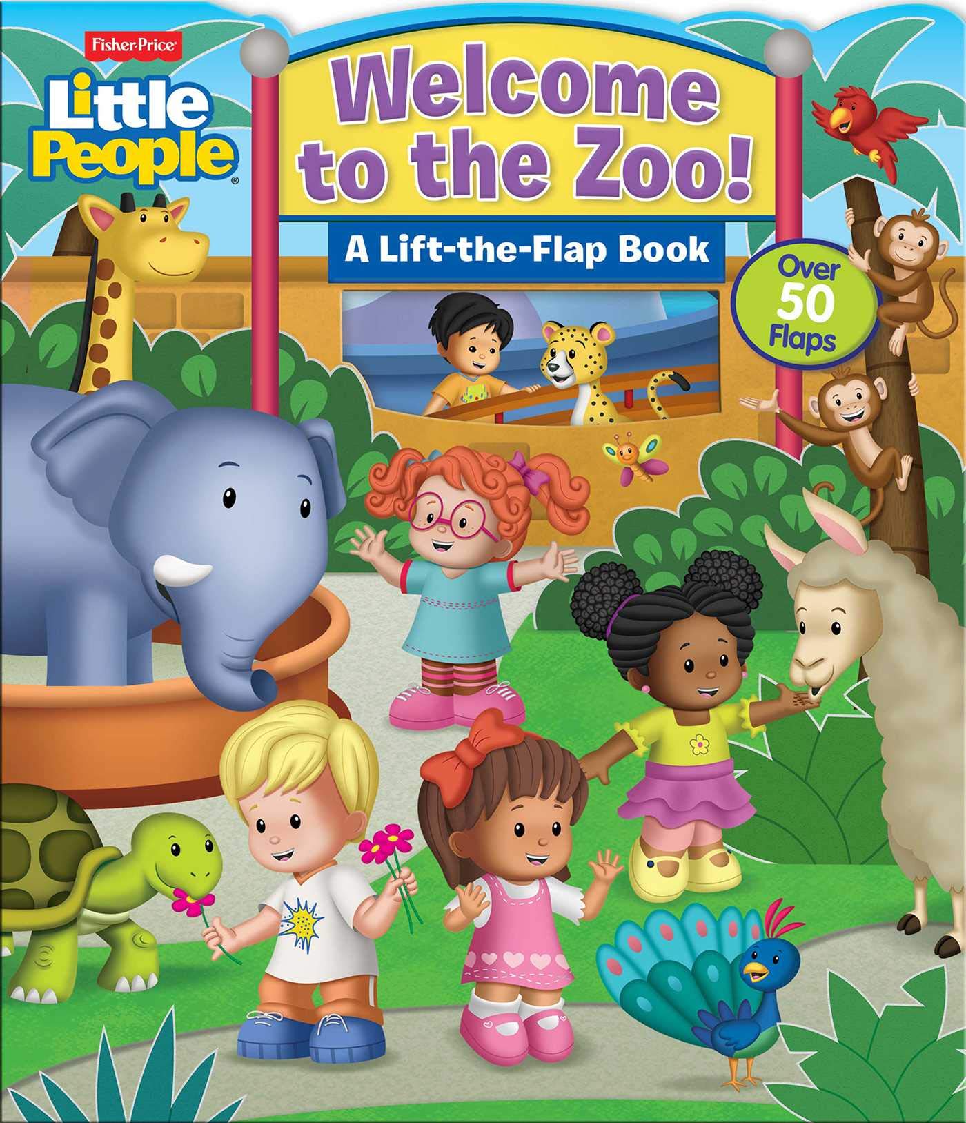 FisherPrice Little People: Welcome to the Zoo! (LifttheFlap),New