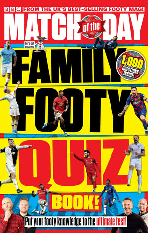 Match of the Day Family Footy Quiz Book,Used