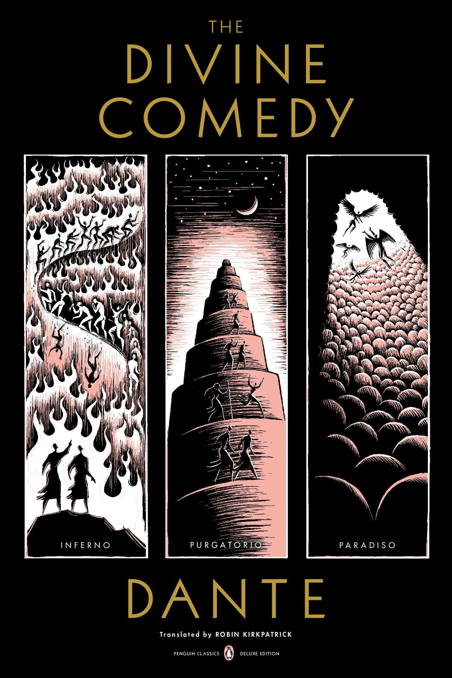 The Divine Comedy: Inferno, Purgatorio, Paradiso (Penguin Classics Deluxe Edition),Used