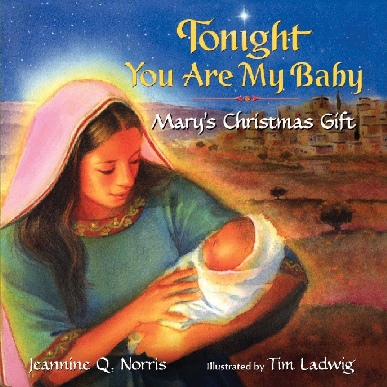 Tonight You Are My Baby Board Book: Mary's Christmas Gift: A Christmas Holiday Book for Kids (Harperblessings),Used