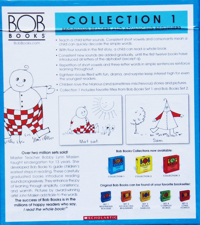 Bob Books, Collection 1: Beginning Readers And Advancing Beginners,New