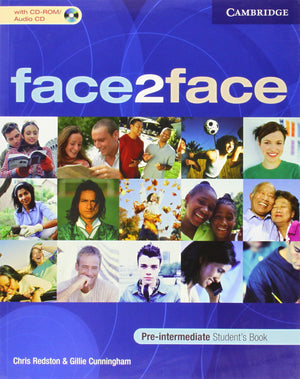 face2face Preintermediate Student's Book with CDROM/Audio CD,Used