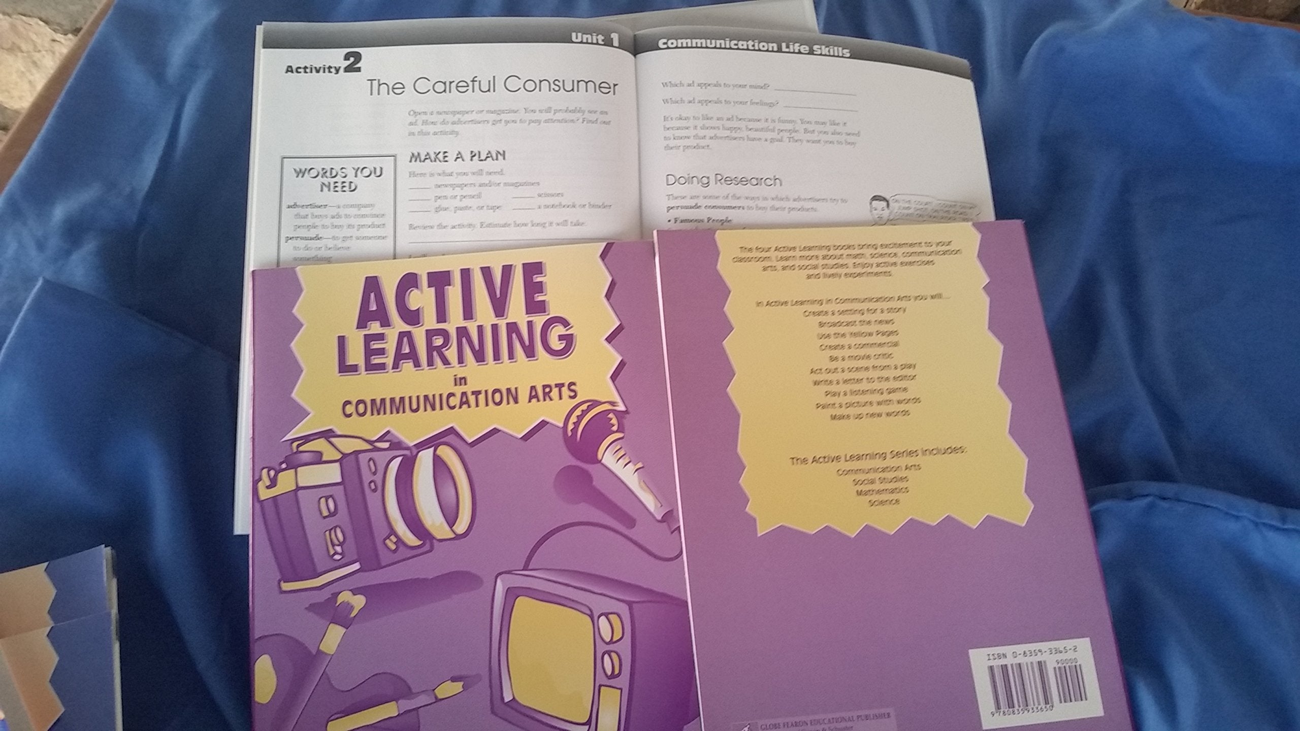 Active Learning in Communications Arts (The Active Learning Series),Used