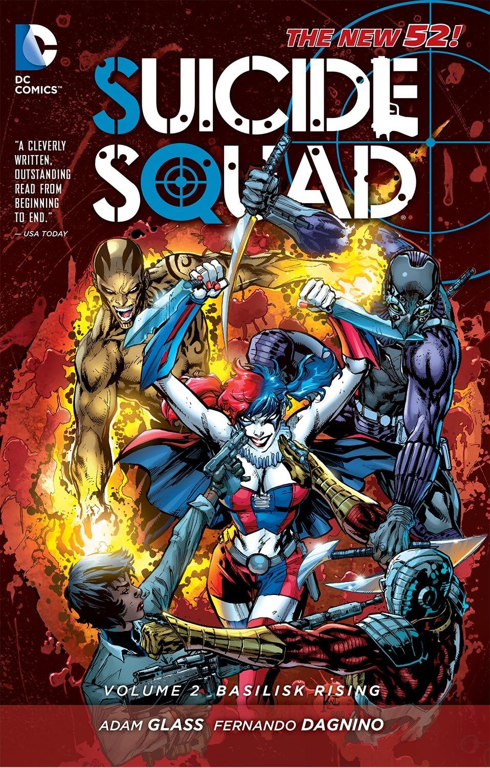 New 52 Suicide Squad 2: Basilisk Rising,Used