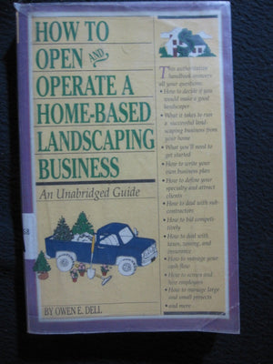 How to Start a HomeBased Landscaping Business,Used