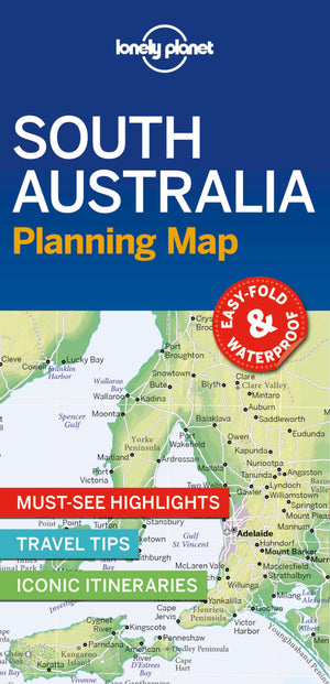 Lonely Planet South Australia Planning Map 1