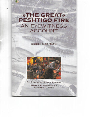 The Great Peshtigo Fire: An Eyewitness Account (Wisconsin),New