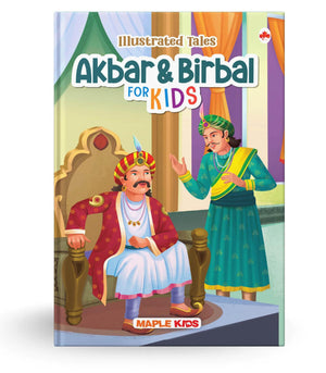 Story Book For Kids - Akbar Birbal Story Book - Illustrated Stories For Children - Bedtime Stories - Age 2+ Years - Read Aloud To Infants, Toddlers - Hardbound Book
