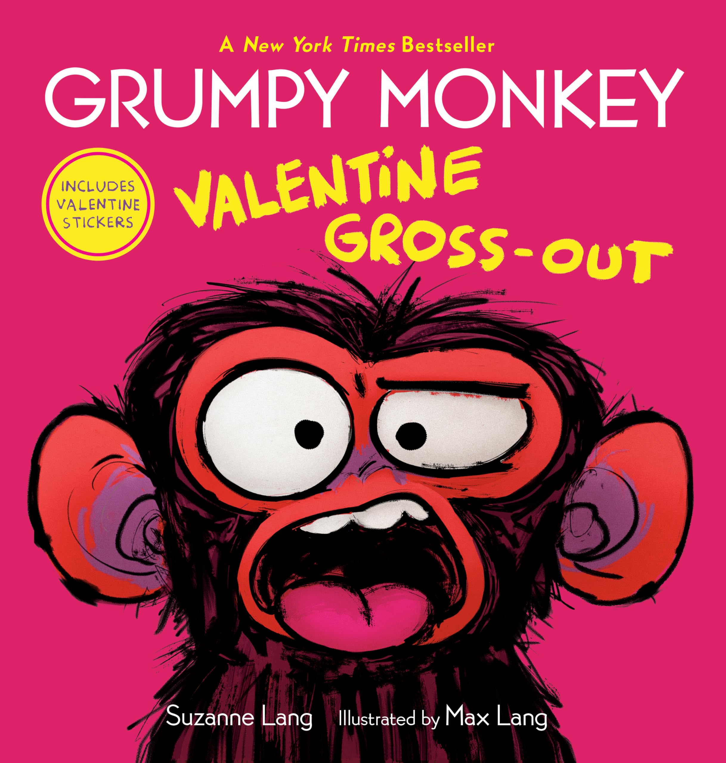 Grumpy Monkey Valentine Grossout,New