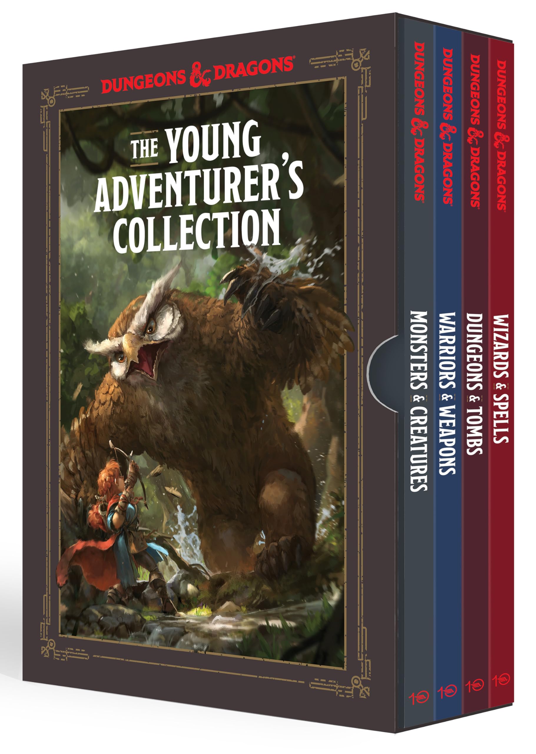 The Young Adventurer'S Collection Box Set 1 [Dungeons & Dragons 4 Books]: Monsters & Creatures, Warriors & Weapons, Dungeons & T