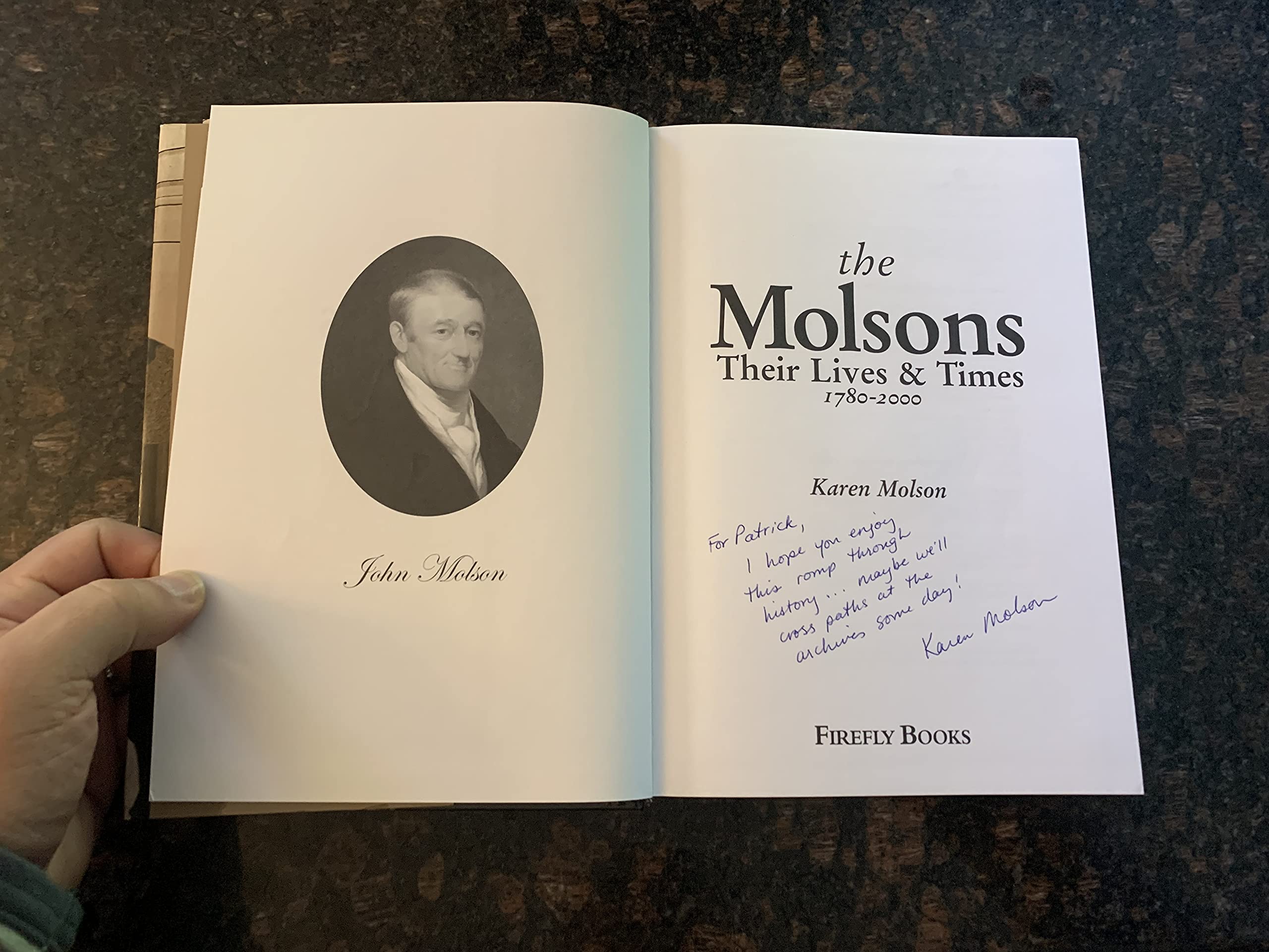 The Molsons: Their Lives And Times: 17802000,Used