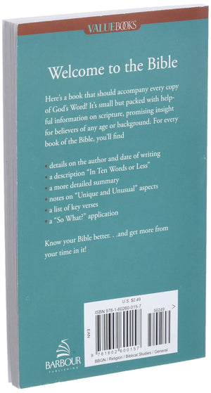 Know Your Bible: All 66 Books Explained,New