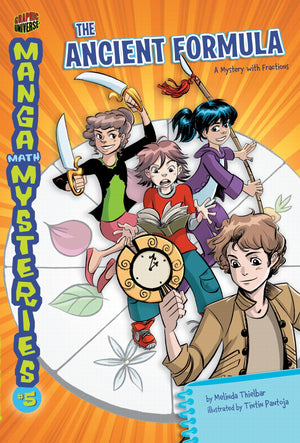 The Ancient Formula: A Mystery with Fractions (Manga Math Mysteries),New