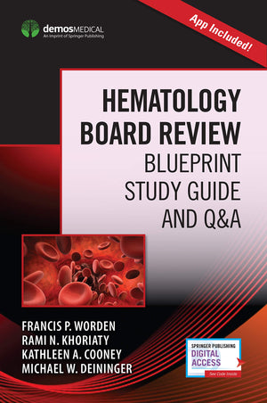 Hematology Board Review: Blueprint Study Guide And Q&A (Book + Free App),New