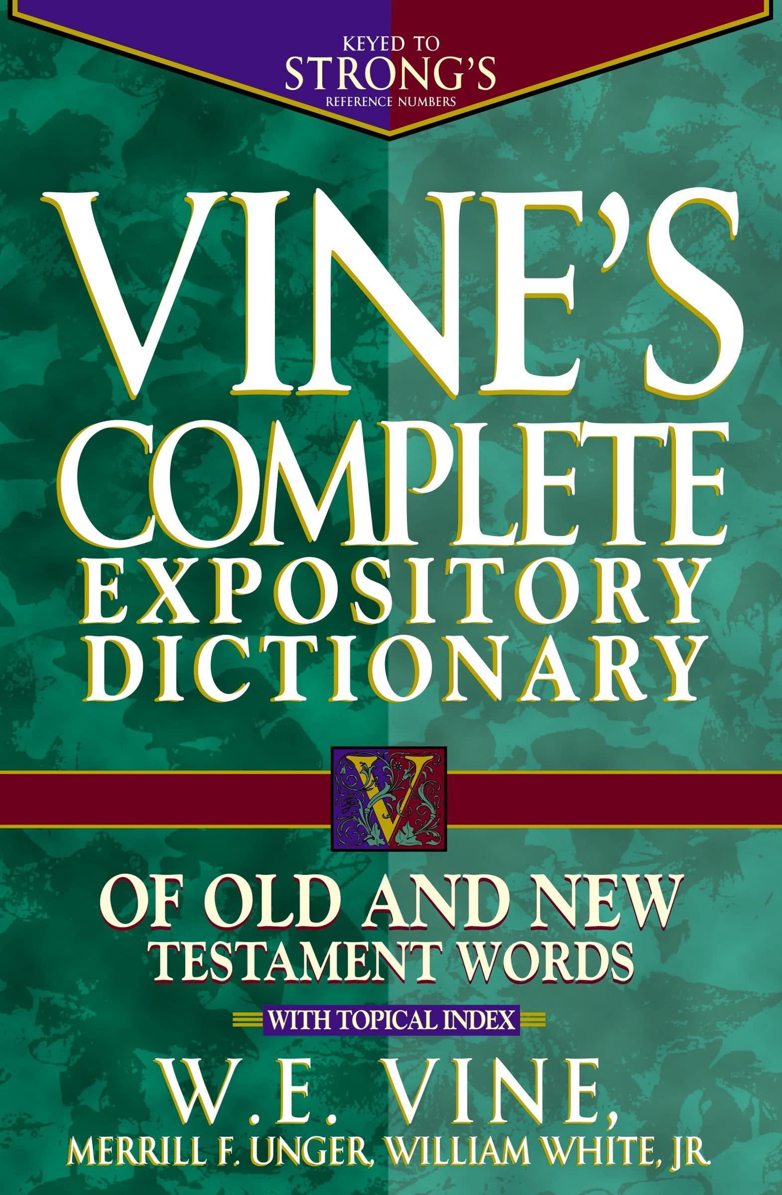 Vine'S Complete Expository Dictionary Of Old And New Testament Words: With Topical Index,Used