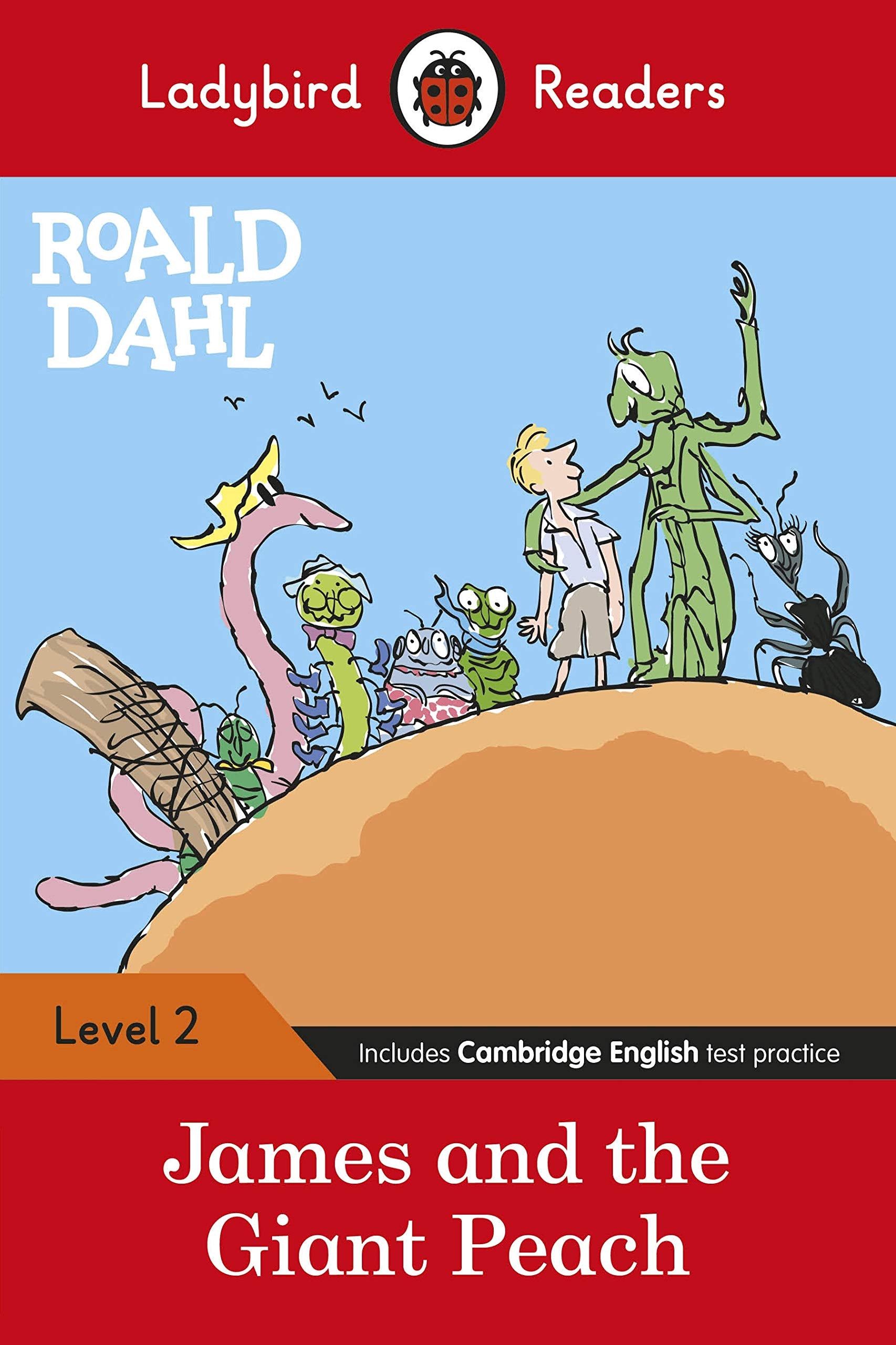 Ladybird Readers Level 2  Roald Dahl: James and the Giant Peach (ELT Graded Reader),Used