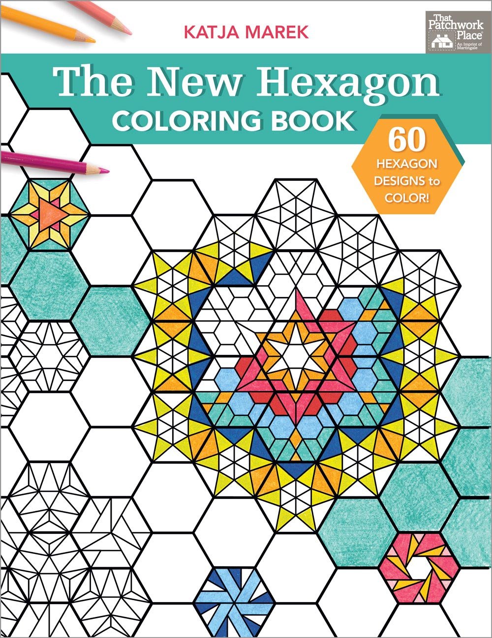 The New Hexagon Coloring Book,Used