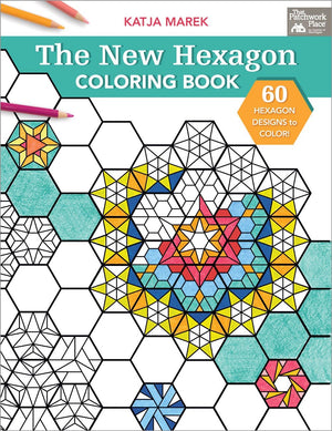 The New Hexagon Coloring Book,Used