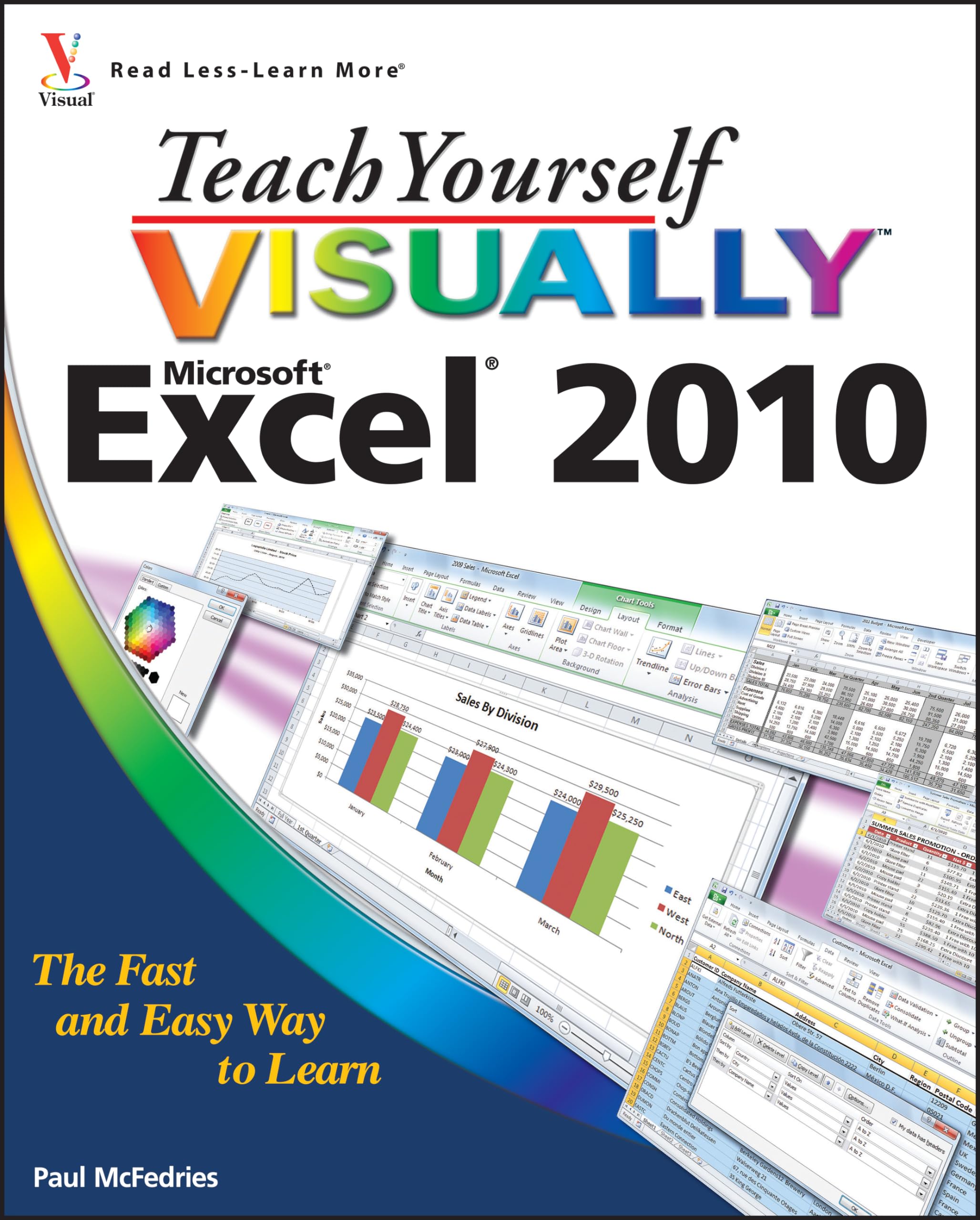 Teach Yourself Visually Excel 2010,New