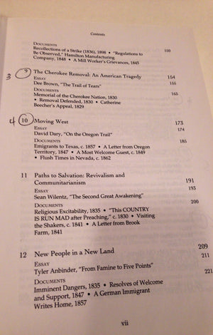 The Way We Lived: Essays and Documents in American Social History, Volume I: 14921877,New