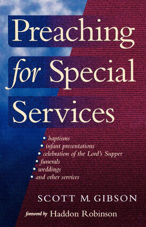 Preaching for Special Services,Used
