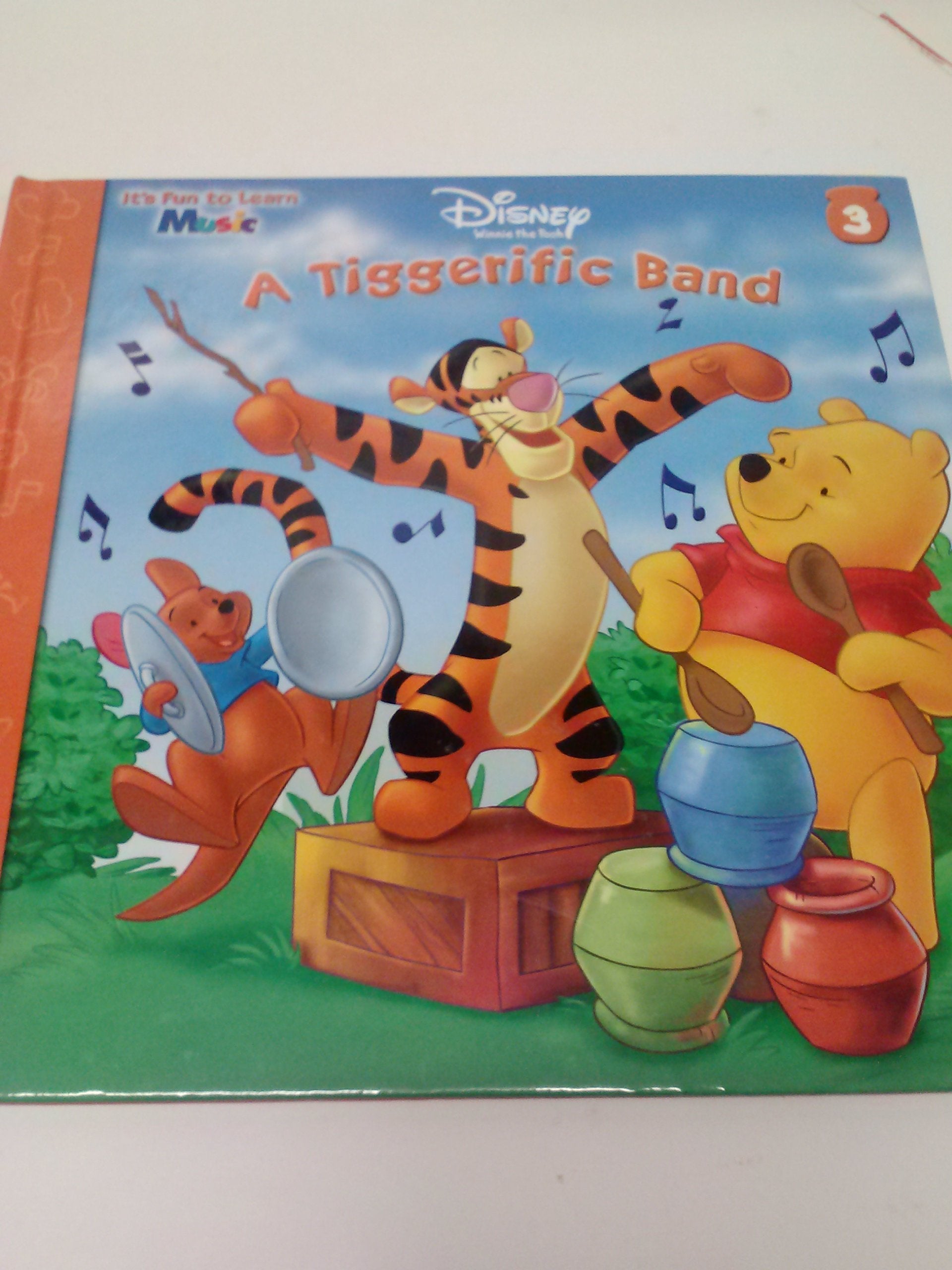 Disney Winnie The Pooh A Tiggerific Band (It'S Fun To Learn ~ Music ~ Series, Volume 3),New