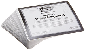 Tesoros de lectura, A Spanish Reading/Language Arts Program, Grade K, Word Building Cards (K6) (ELEMENTARY READING TREASURES),Used