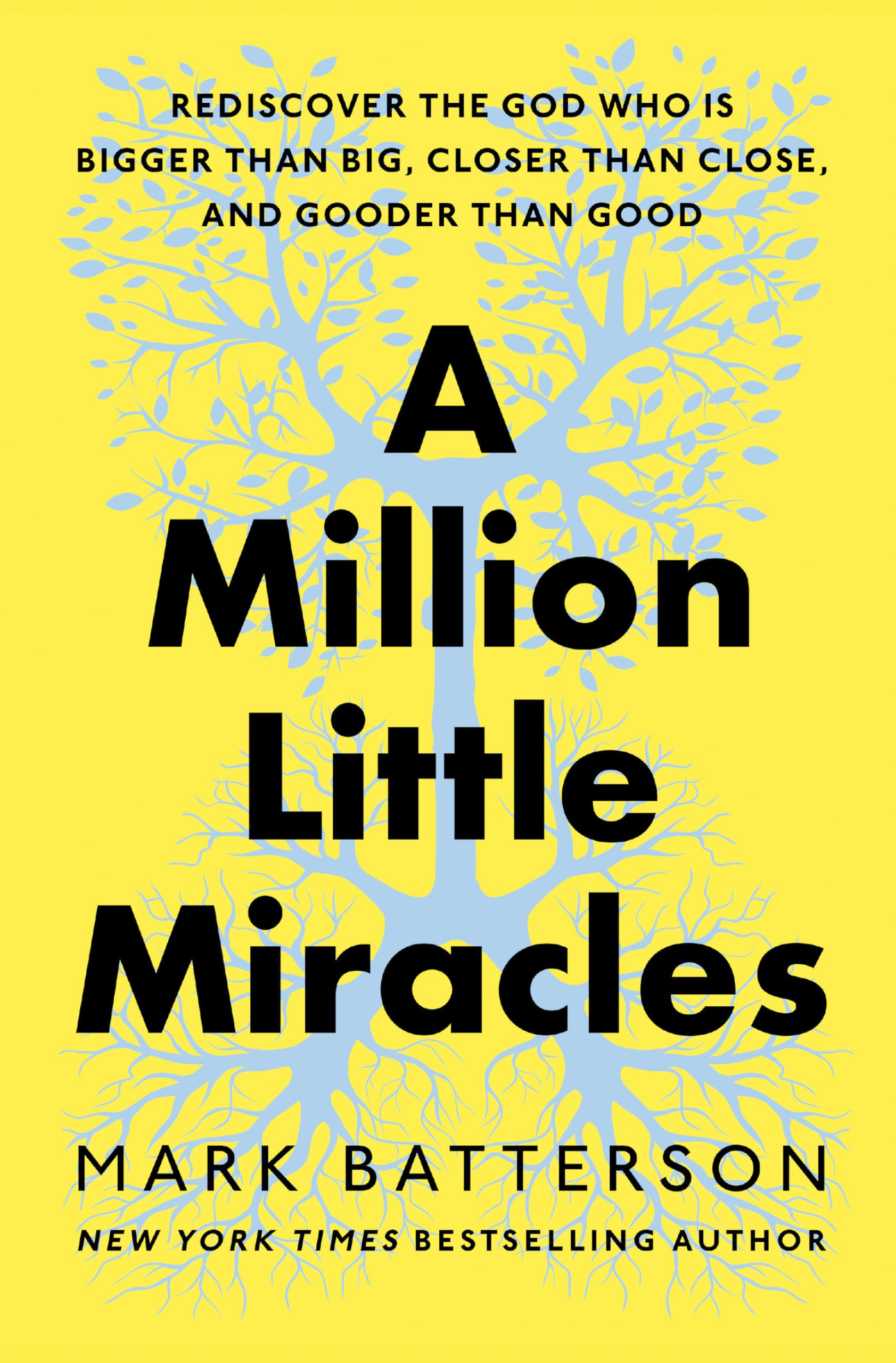 A Million Little Miracles: Rediscover The God Who Is Bigger Than Big, Closer Than Close, And Gooder Than Good